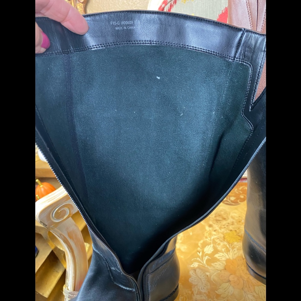 Cole Haan Beautiful Leather Rigby Riding Boots - Picture 12 of 16